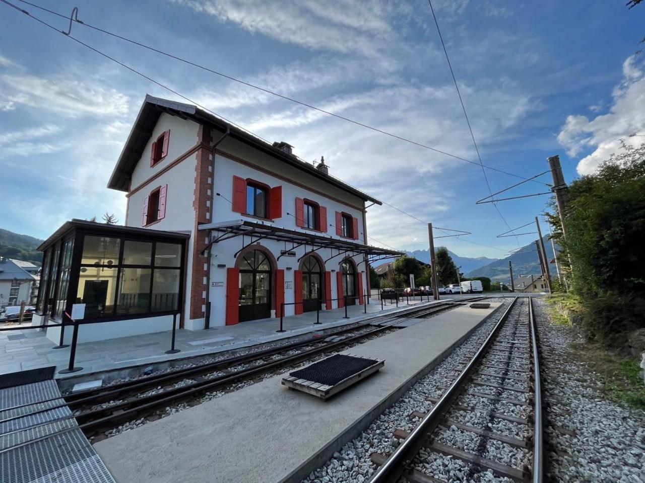 Apartament Un Nid Sous Les Toits Saint-Gervais-les-Bains Zewnętrze zdjęcie