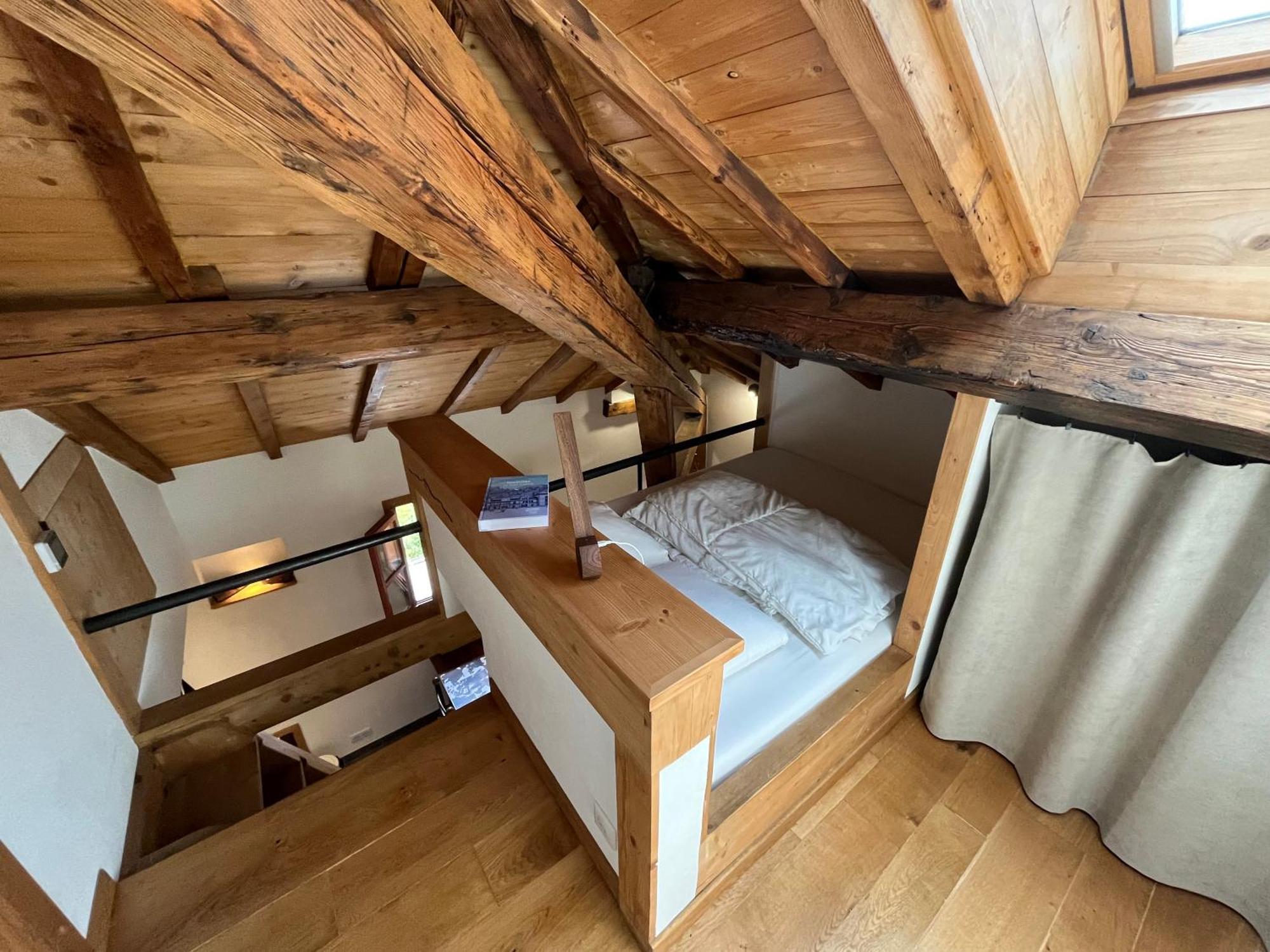 Apartament Un Nid Sous Les Toits Saint-Gervais-les-Bains Zewnętrze zdjęcie